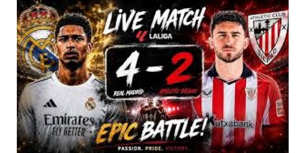Real Madrid 4-2 Athletic Bilbao